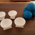 Anti-stress ball feet (fits CR-10 and other 4020 profile printers) image