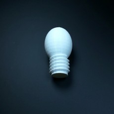 Picture of print of light bulb