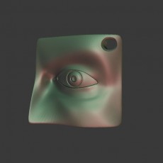 230x230 eye keychain