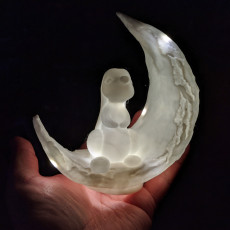 Picture of print of Moon Bunny