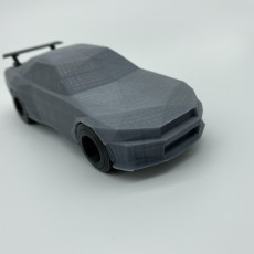 Picture of print of Low-poly Nissan R34 GTR This print has been uploaded by 3D Printing Doctor