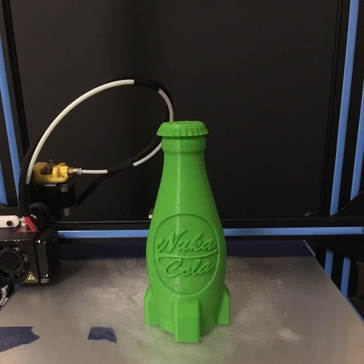 3D Printed Nuka Cola Bottle – Fallout 4 - Game Design Contest by
