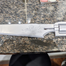 Picture of print of Squall Gunblade - Final Fantasy XIII