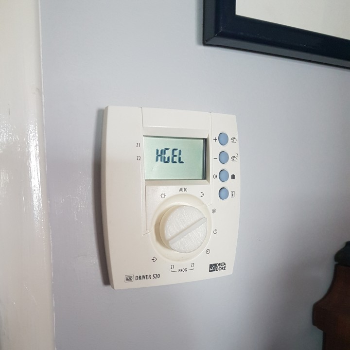 Delta Dore bouton thermostat