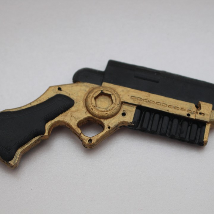 3D Printable Batman's Grapple Gun by Saxon Fullwood