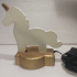 Unicorn Lamp print image