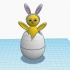 Chick with ears #TinkercadEaster image