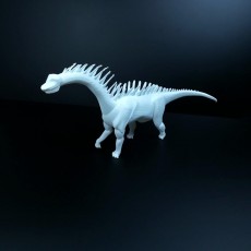 Picture of print of Amateur Model Amargasaurus