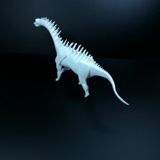 Picture of print of Amateur Model Amargasaurus