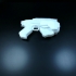 Gears of War 3 snub pistol print image