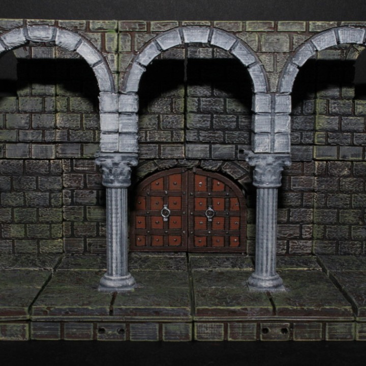 OpenForge 2.0 Cut-Stone Colonnade