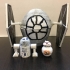 Easter Egg Challenge: TIE Fighter with BB-8 and R2D2 inside image