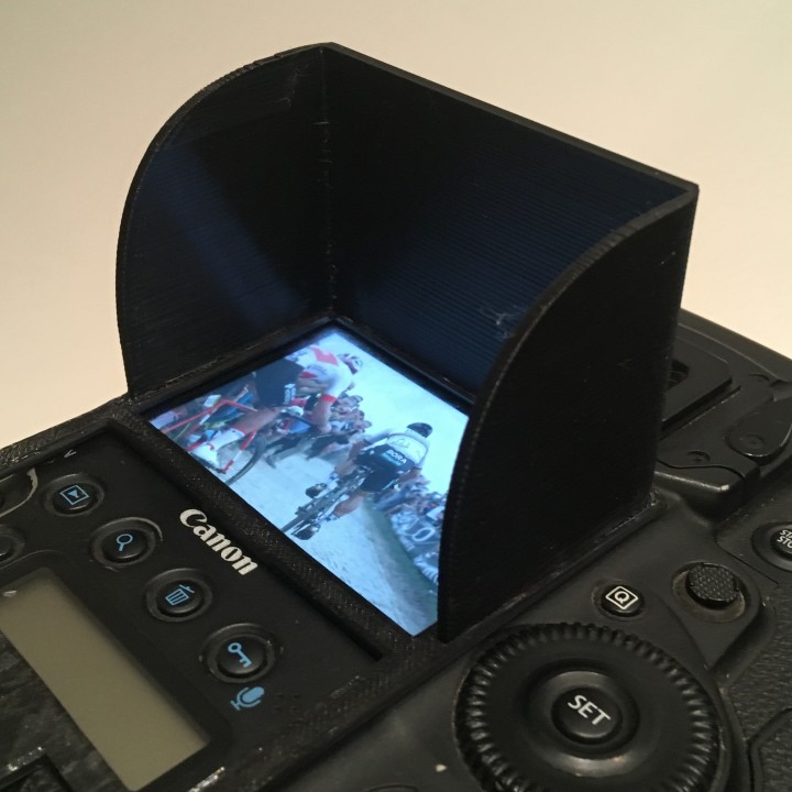camera screen shade