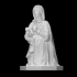 Mary and Joseph from a Representation of the Holy Family image