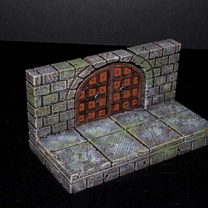 OpenForge 2.0 Cut Stone Arched Doorway