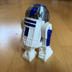 Picture of print of R2D2