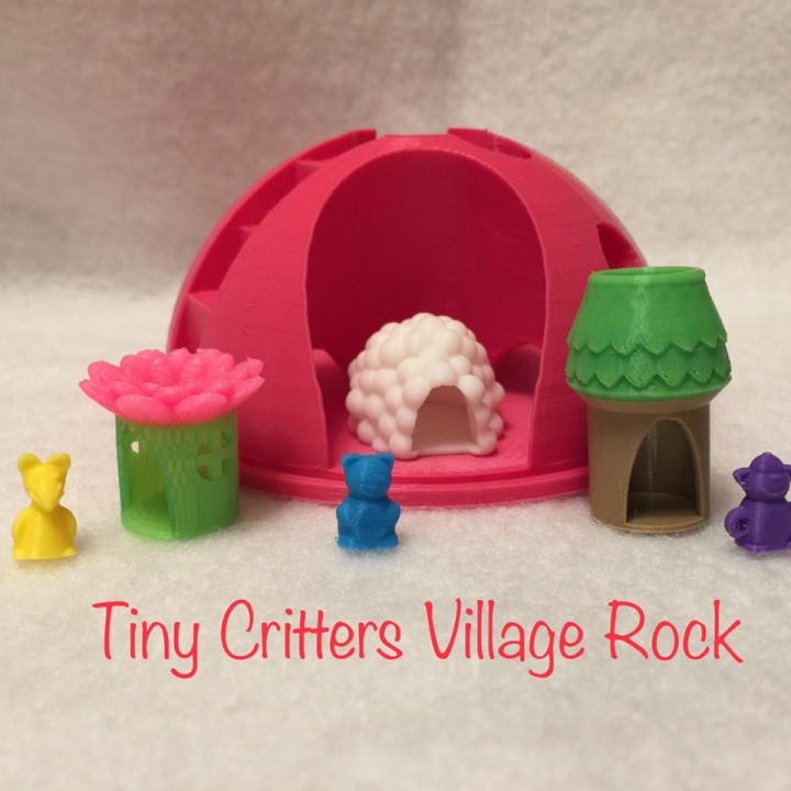 Tiny Critters Village Rock