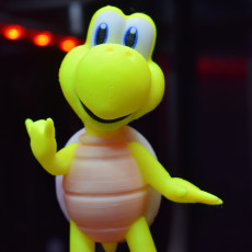 Picture of print of Koopa troopa red (Hang Loose pose) from Mario games - Multi-color