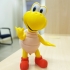 Koopa troopa red (Hang Loose pose) from Mario games - Multi-color image