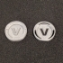 Fortnite v-bucks coin, two variants image