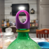 Plastic bottle handle print image