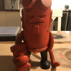 Picture of print of Mini Hellboy