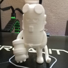 Picture of print of Mini Hellboy This print has been uploaded by daniel mendez