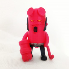 Picture of print of Mini Hellboy This print has been uploaded by alfazulu77