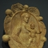 Virgin and Child in Wreath of Angels image