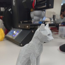 Picture of print of Low Poly Egyptian Cat