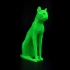 Low Poly Egyptian Cat image