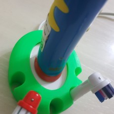 Picture of print of Oral-B stand & wall-mount