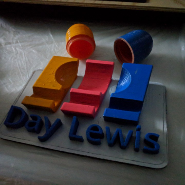 Day Lewis Pill Case and Stand (For the Lulzbot comp)