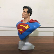 Picture of print of Man of Steel Bust