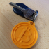 Bitcoin Keychain print image