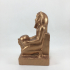 Kneeling figure of queen Hatshepsut print image