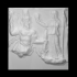 Votive relief to Jupiter Dolichenus and Juno image