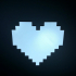Heart pixel art image