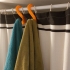 Simple Towel Hanger (using shower curtain rod) image
