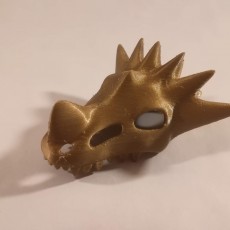 Picture of print of Dragon Skull
