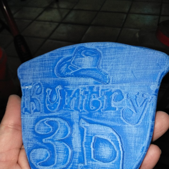 KUNTRY 3D CUSTOM SHIELD