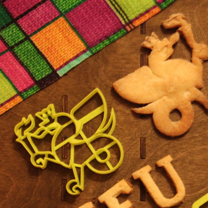 Kazan federal university logo cookie cutter