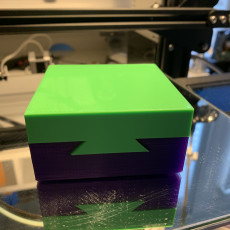 Picture of print of Locking Dovetail Puzzle Box