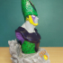 Perfect Cell Bust and Base DBZ Fan Art print image