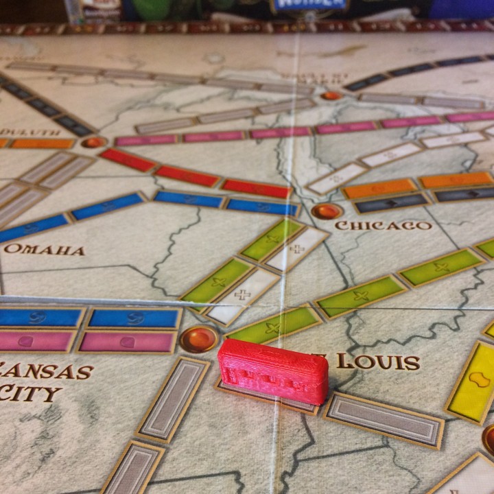 Ticket to Ride Train Replacement
