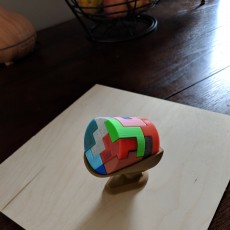 Picture of print of 5x5 Puzzle Cylinder