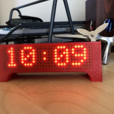 Picture of print of ESP8266 Scrolling Marque Clock This print has been uploaded by John