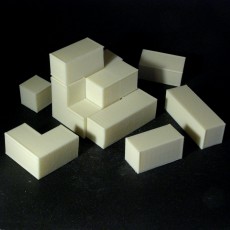 Picture of print of Block cube puzzle