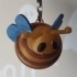 Cute bee keychain image