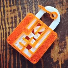 Picture of print of Puzzle Lock // Sliding Puzzle This print has been uploaded by Gyorg Yusupov